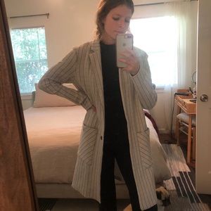 Anthropologie Harlyn long line jacket blazer